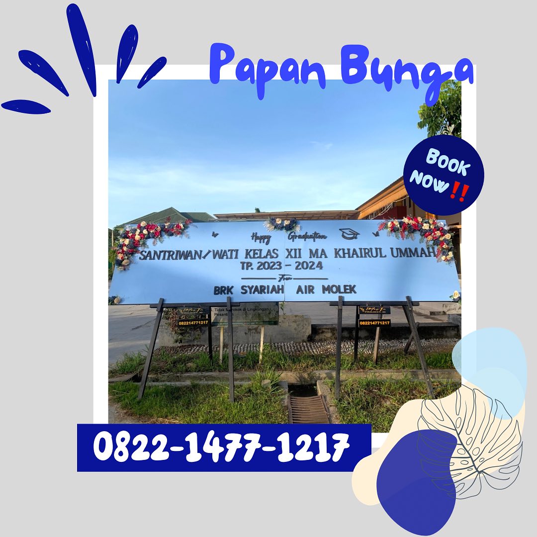 Contoh Karangan Bunga 1