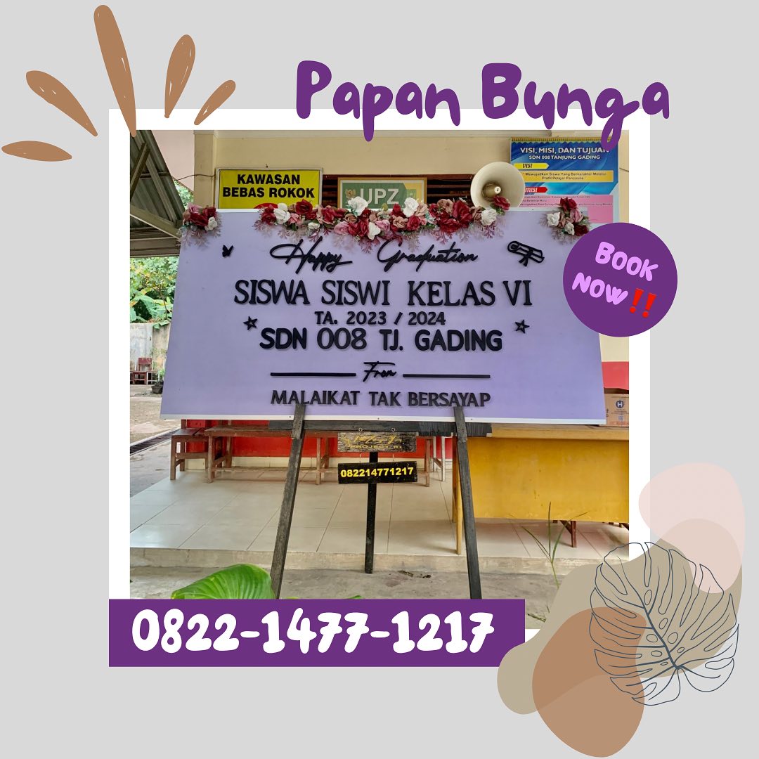 Contoh Karangan Bunga 4